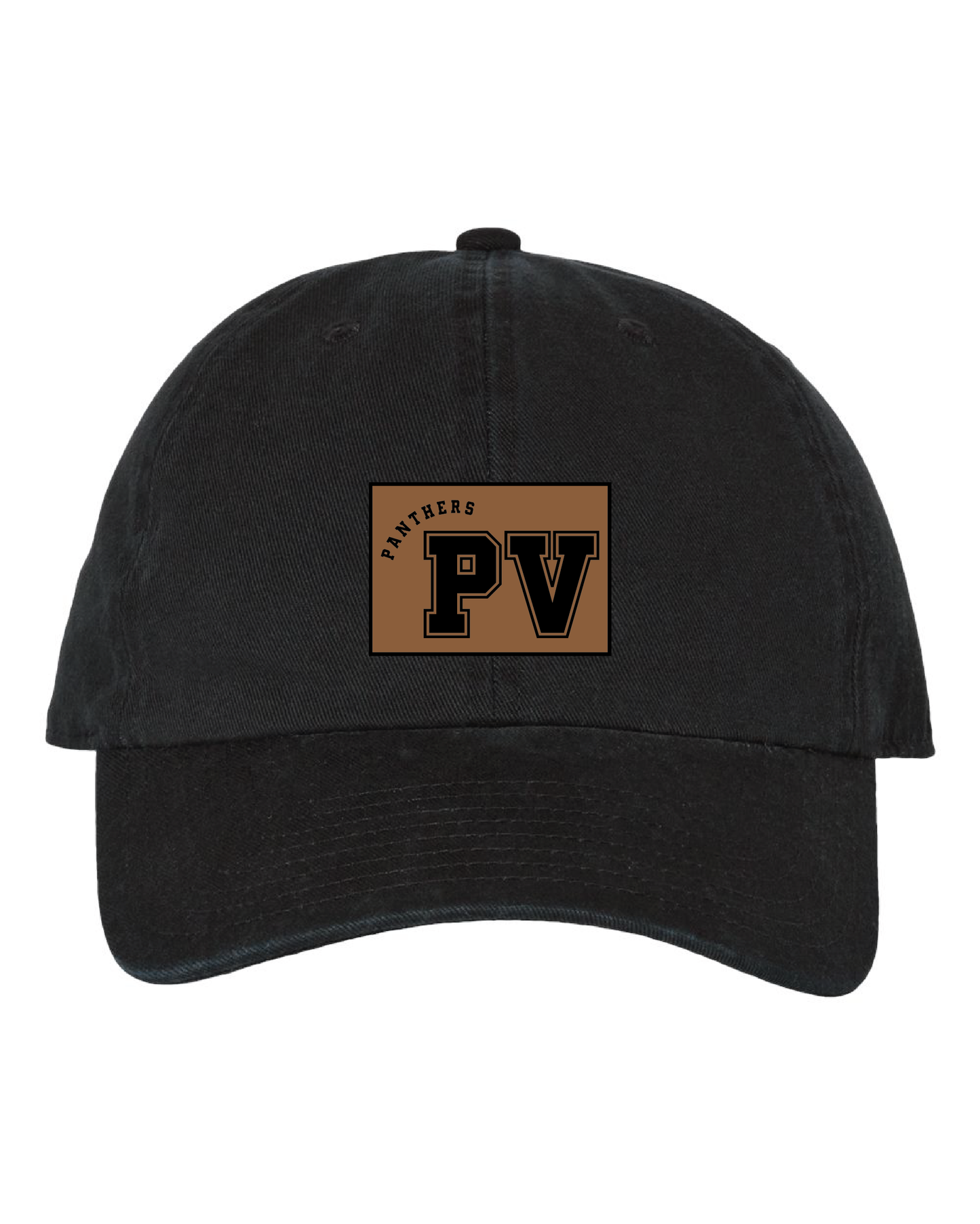 PV Twill Leather Patch Hat