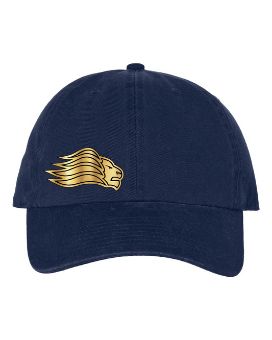 Twill Leather Patch Hat