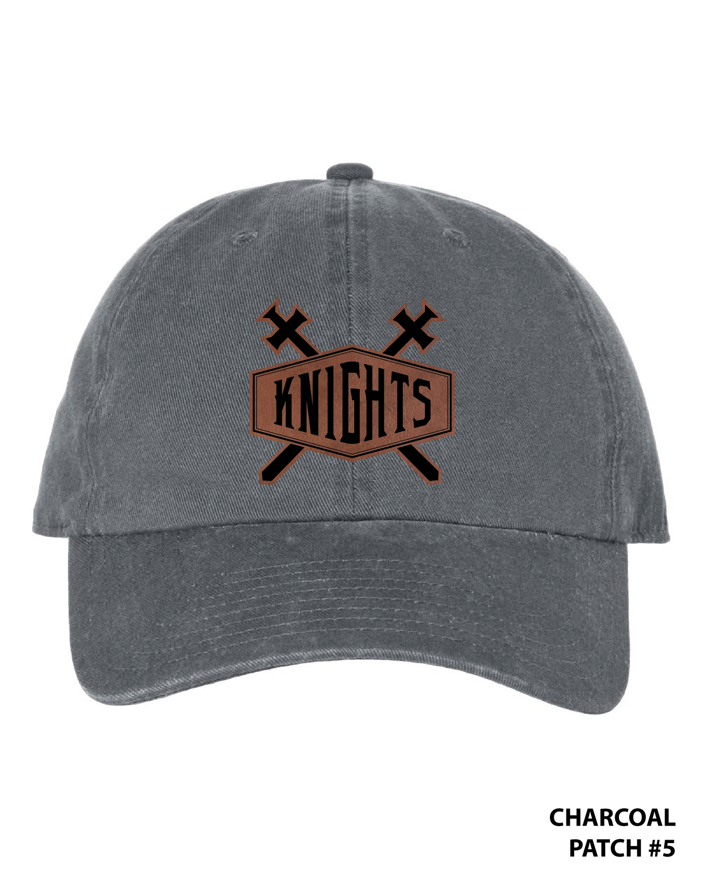 Customizable Twill Leather Patch Hat