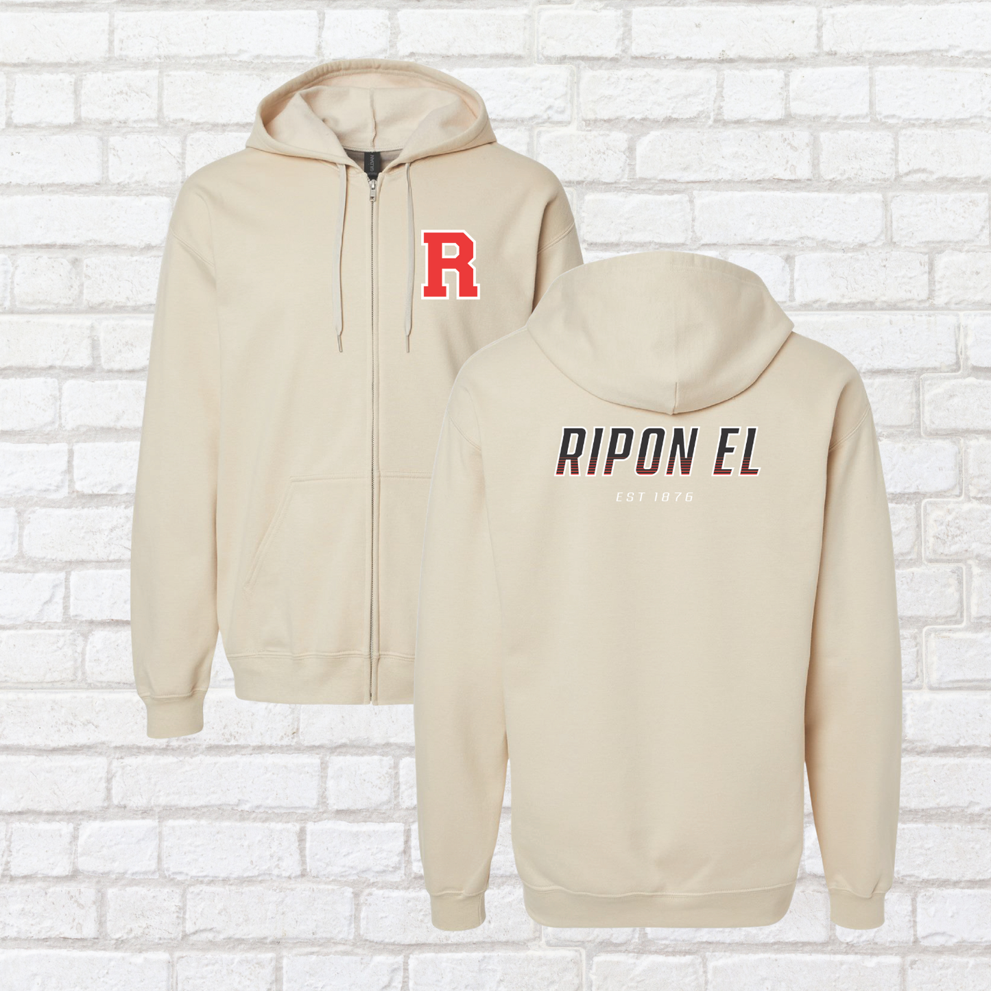 Athletic Ripon El Zip Up Hoodie