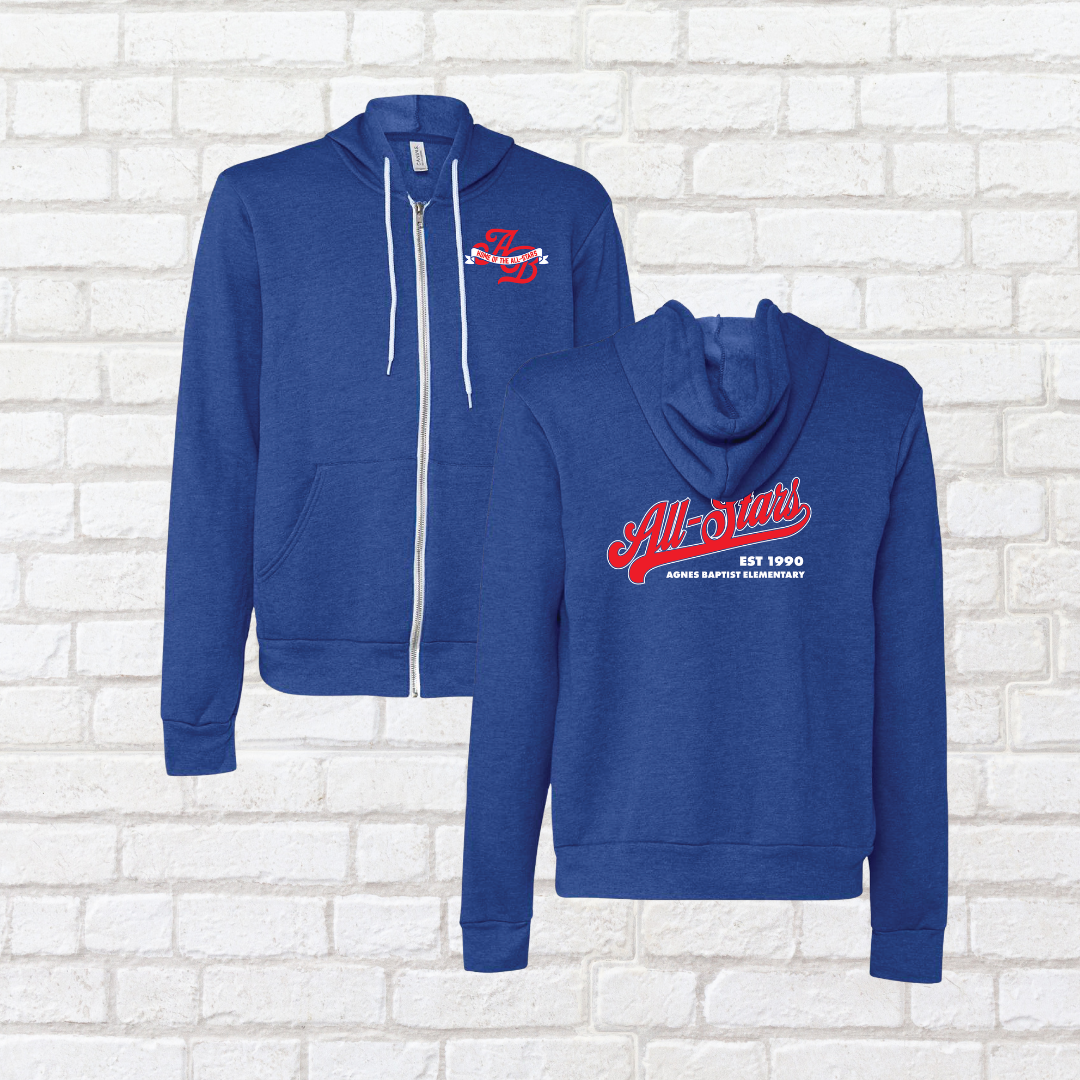 AB Classic Zip Up Hoodie