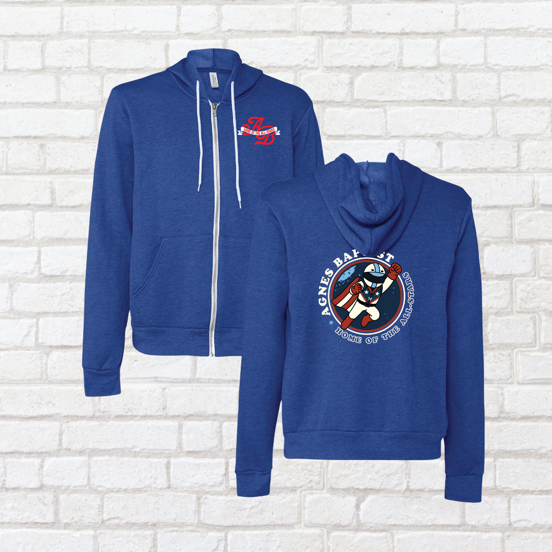 Ali All Star Zip Up Hoodie
