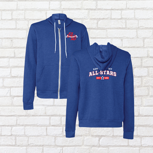 Collegiate All-Stars Zip Up Hoodie