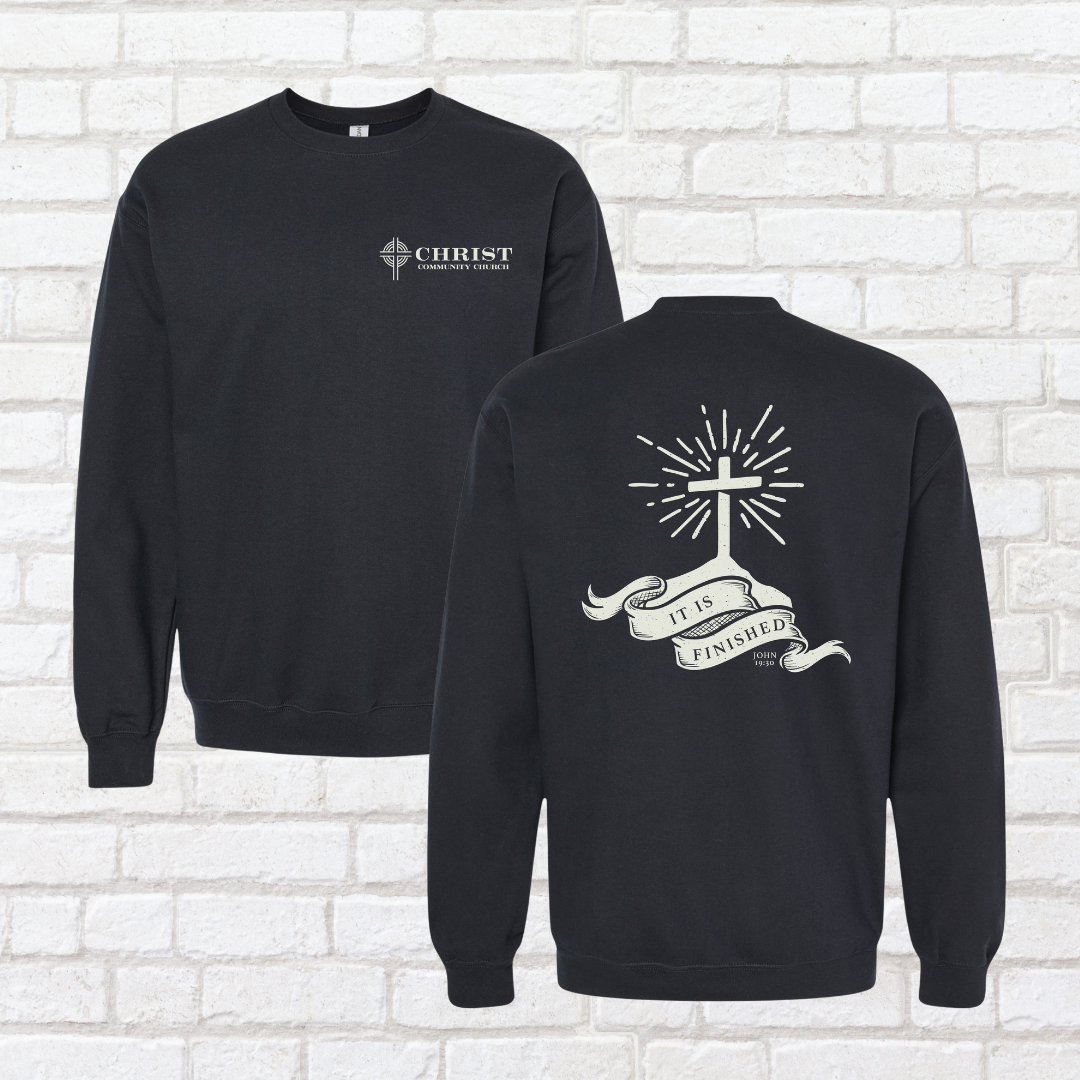 It is Finished Crewneck Sweatshirt