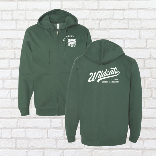 Wildcats Flock Zip Up