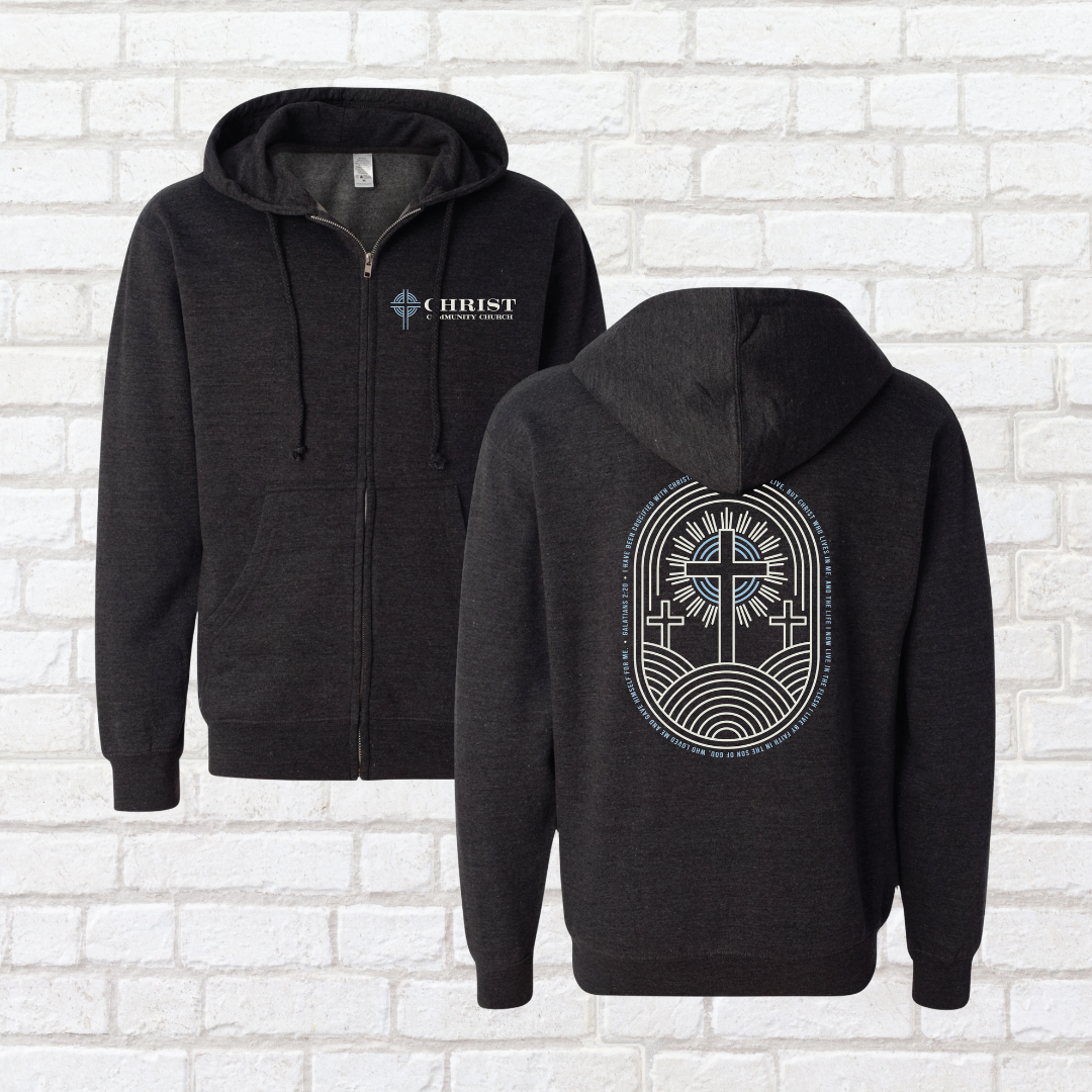 With Christ ZipUp Hoodie