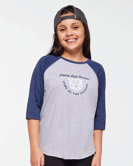 MLCS Baseball Style Tee (choose your design)