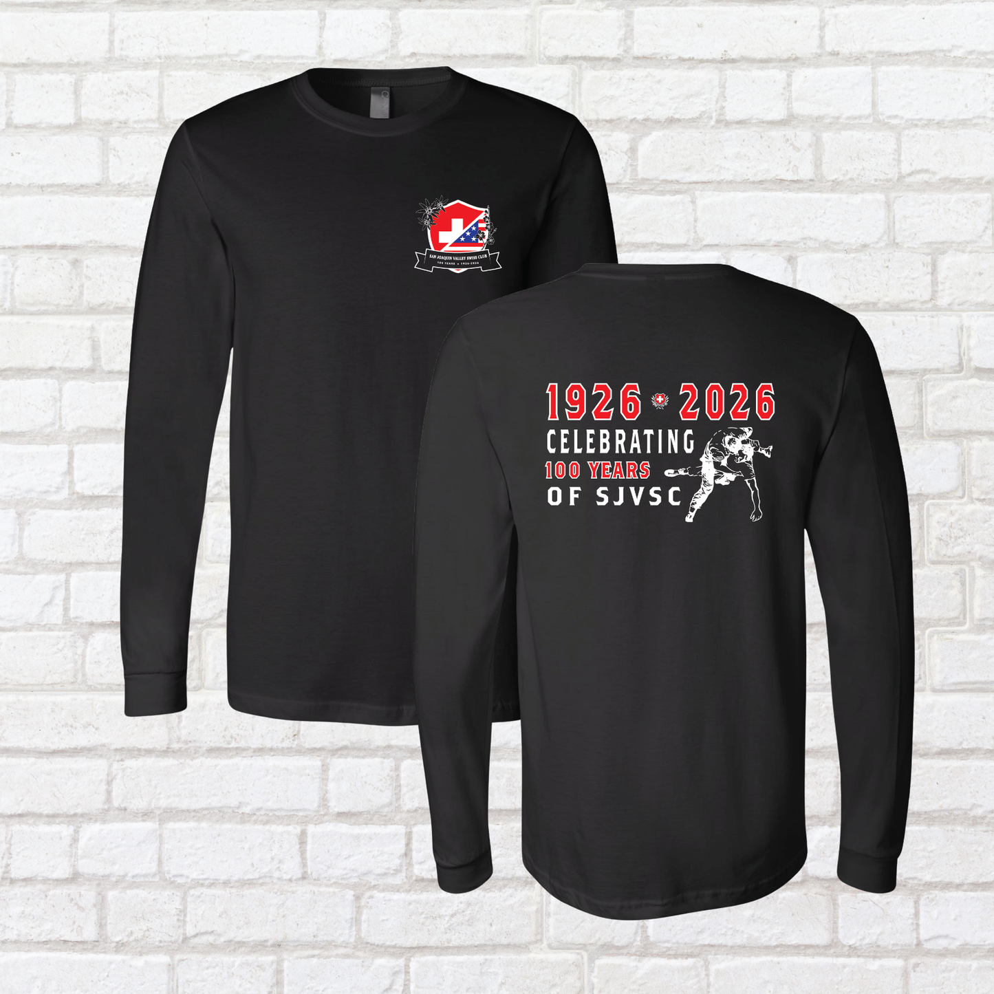 Long Sleeve Swiss Club (Choose your Design!)