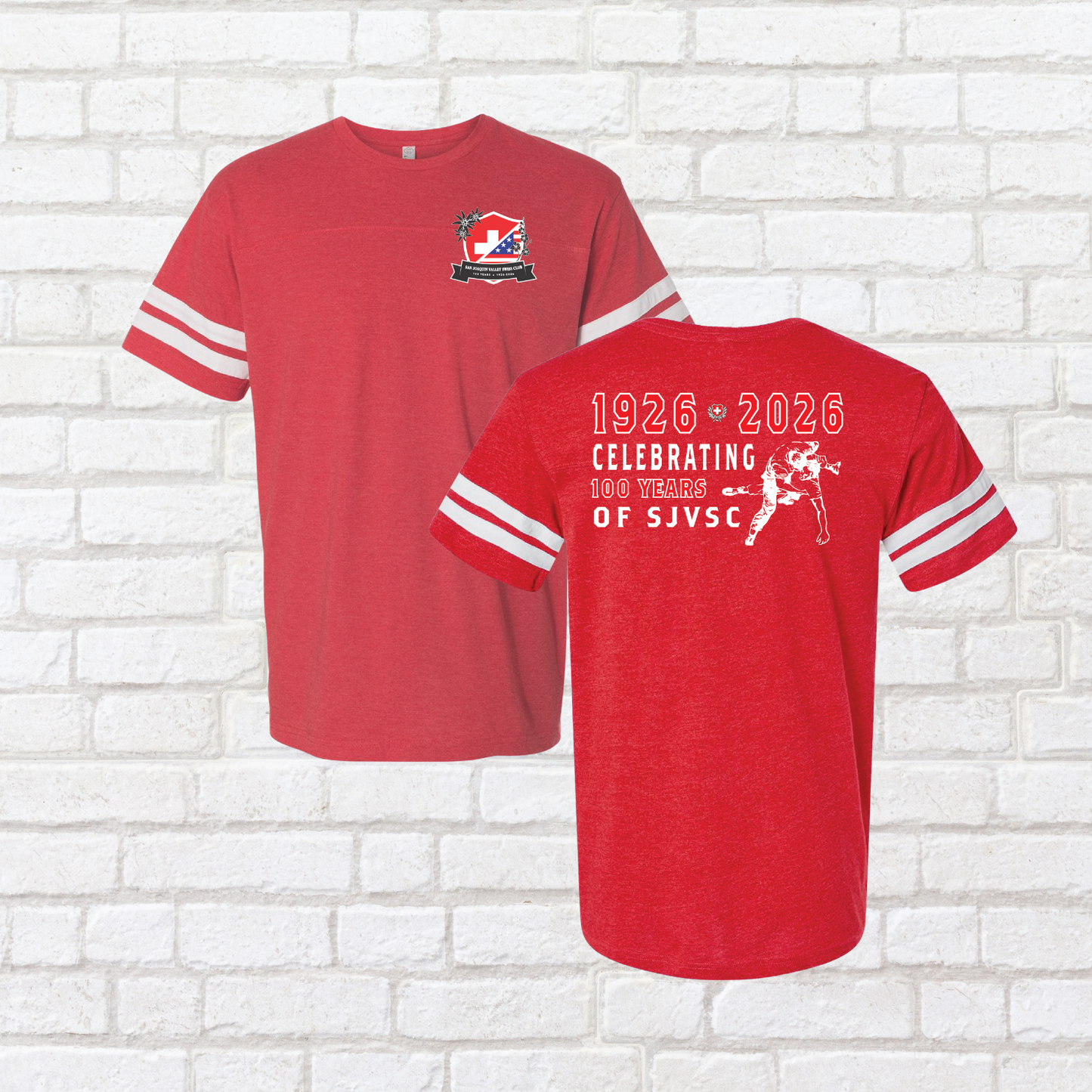 SJVSC Football Style Tee (Choose your Design!)