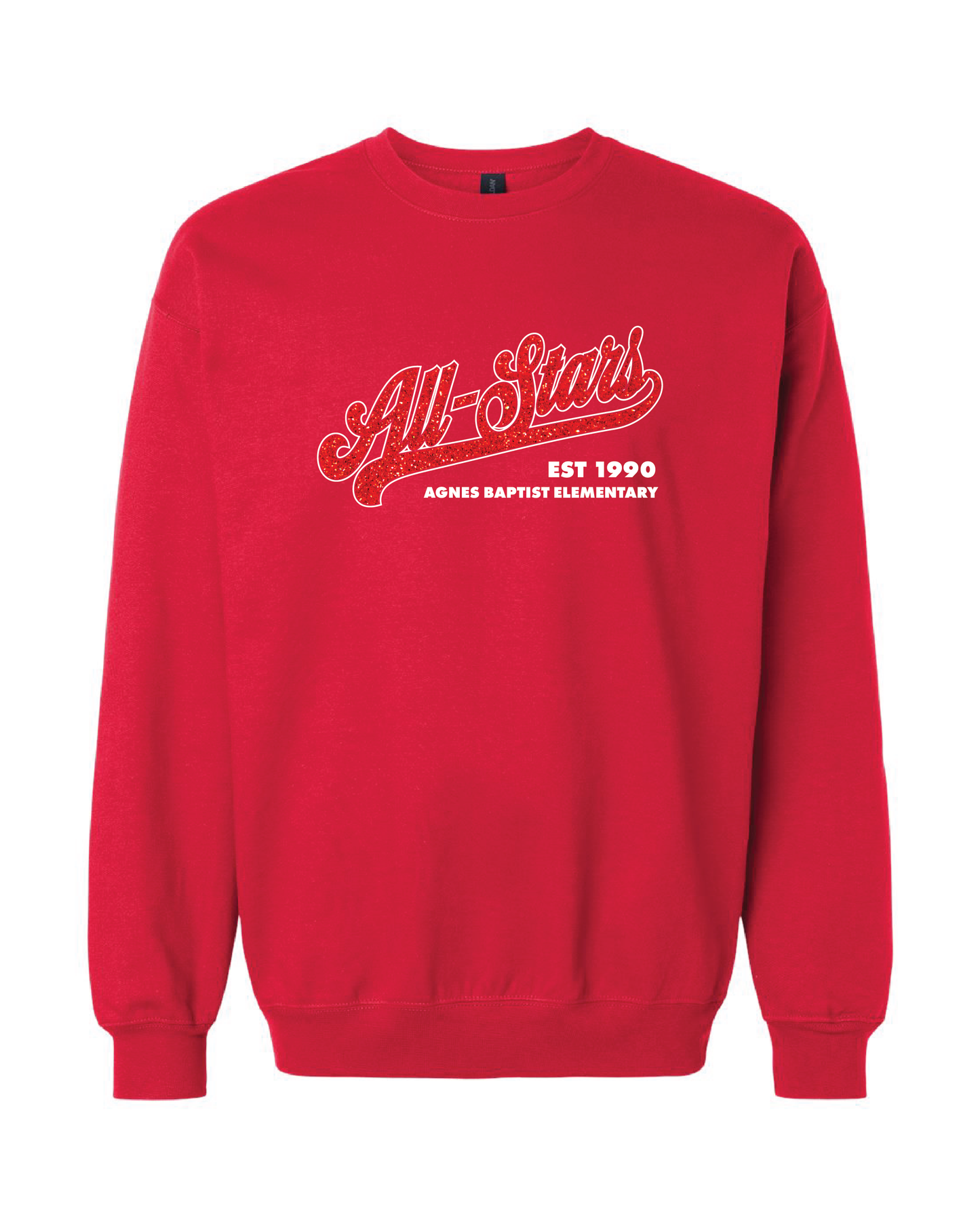 AB Glitter Crewneck Sweatshirt