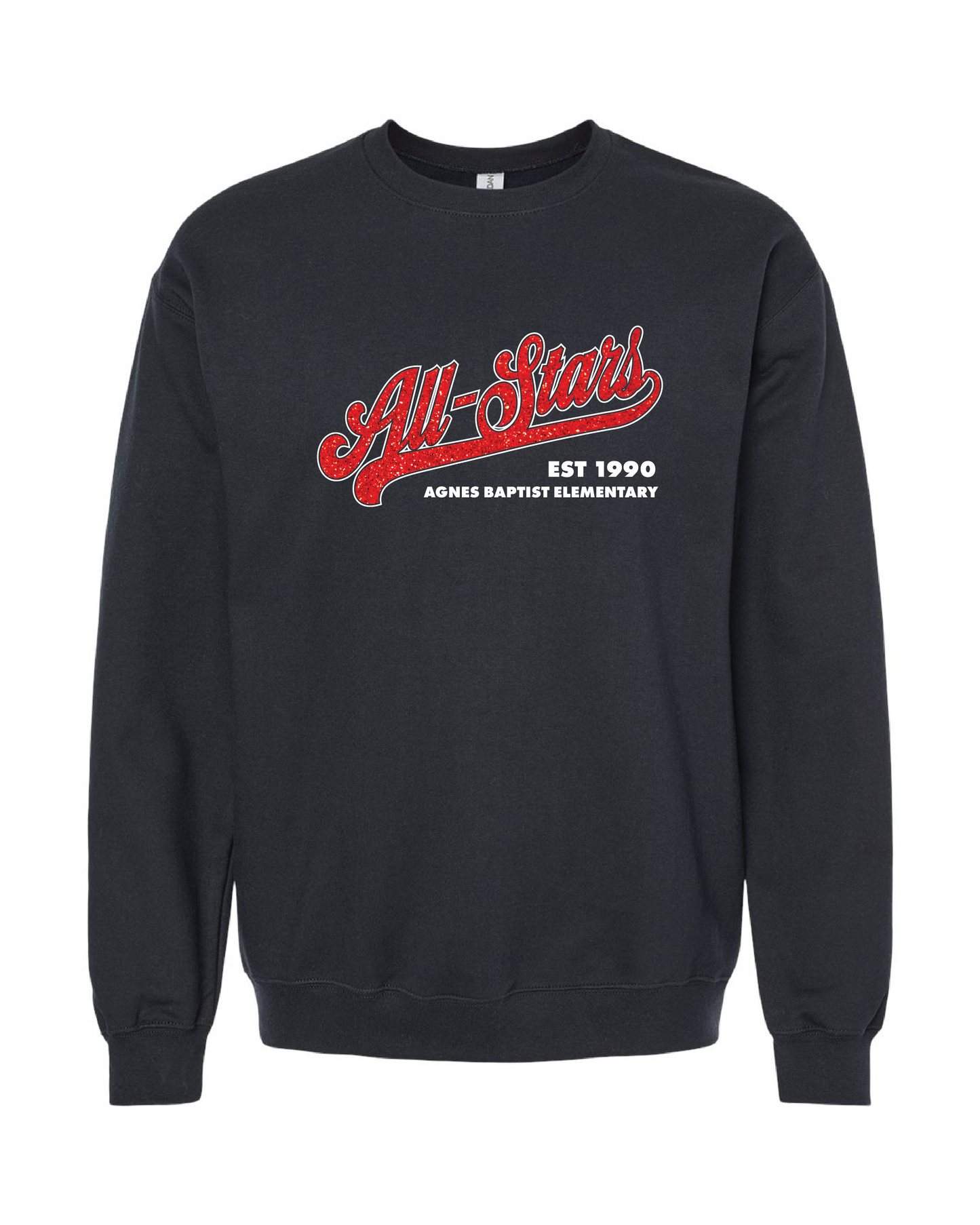 AB Glitter Crewneck Sweatshirt