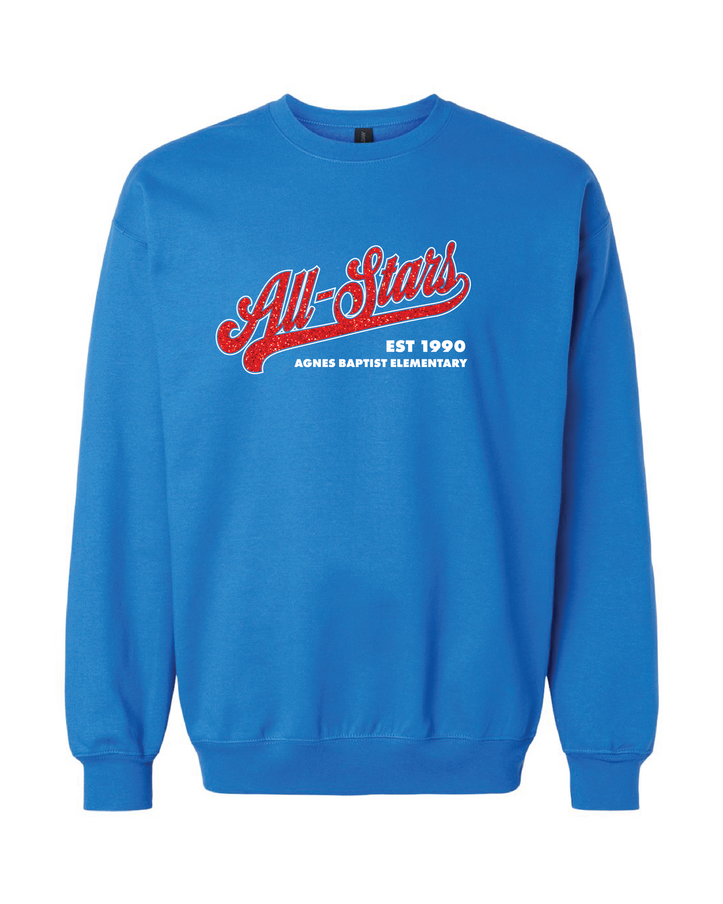 AB Glitter Crewneck Sweatshirt