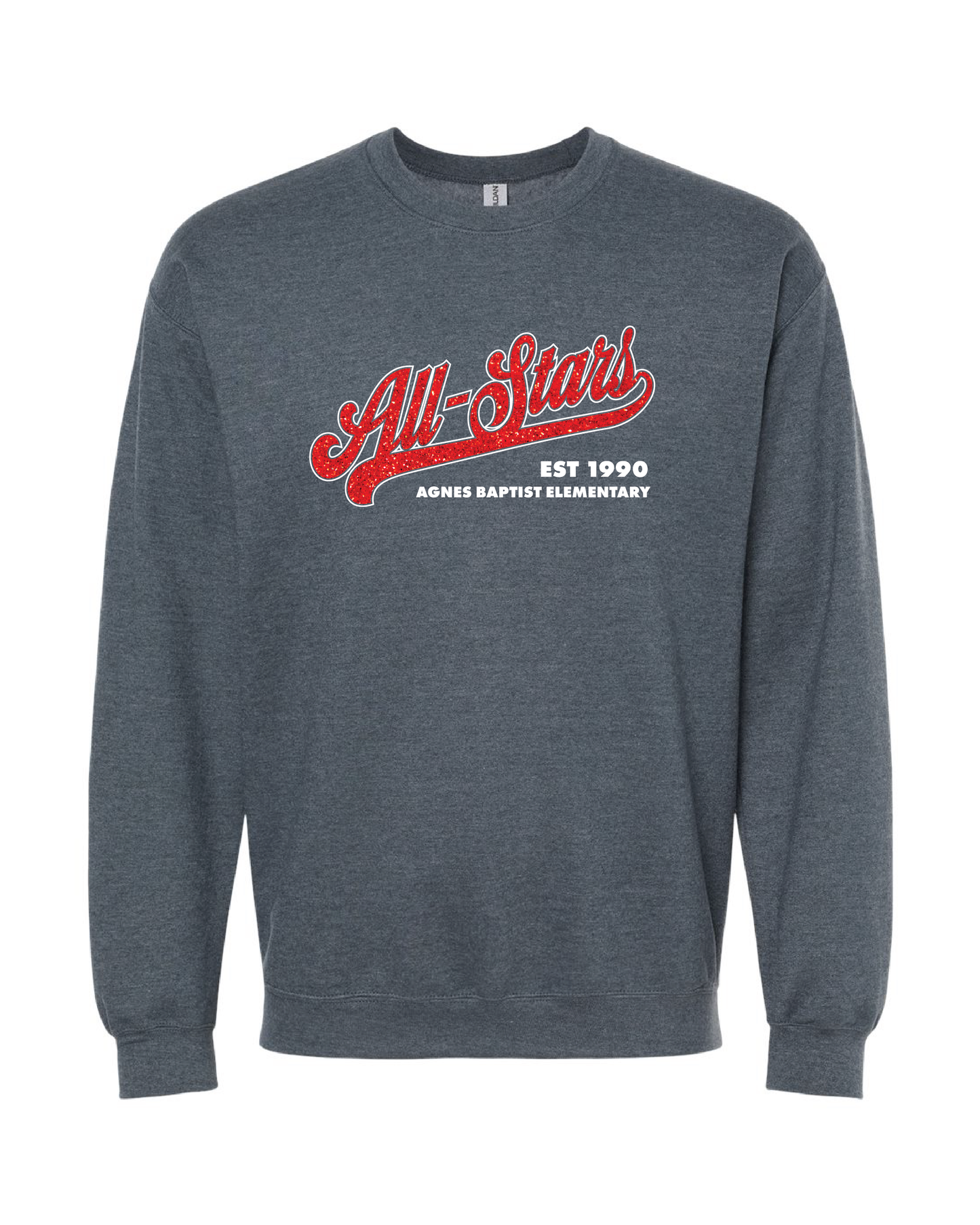 AB Glitter Crewneck Sweatshirt