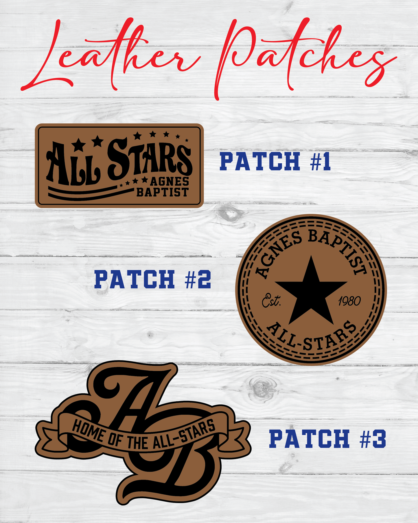 AB Twill Leather Patch Hat