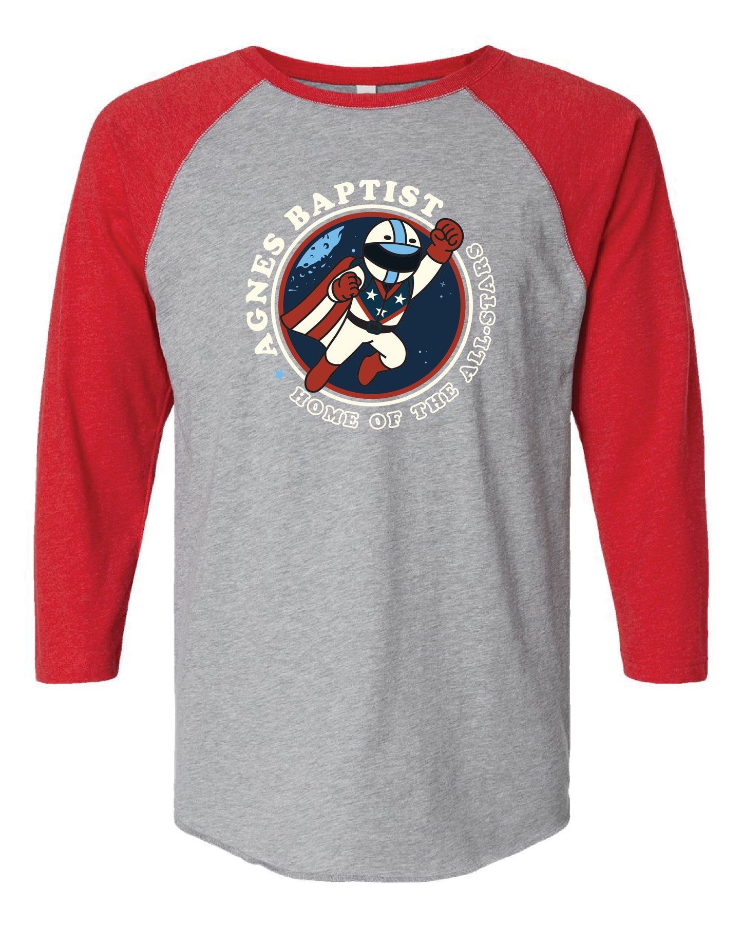 AB Baseball Style Tee (choose your logo)