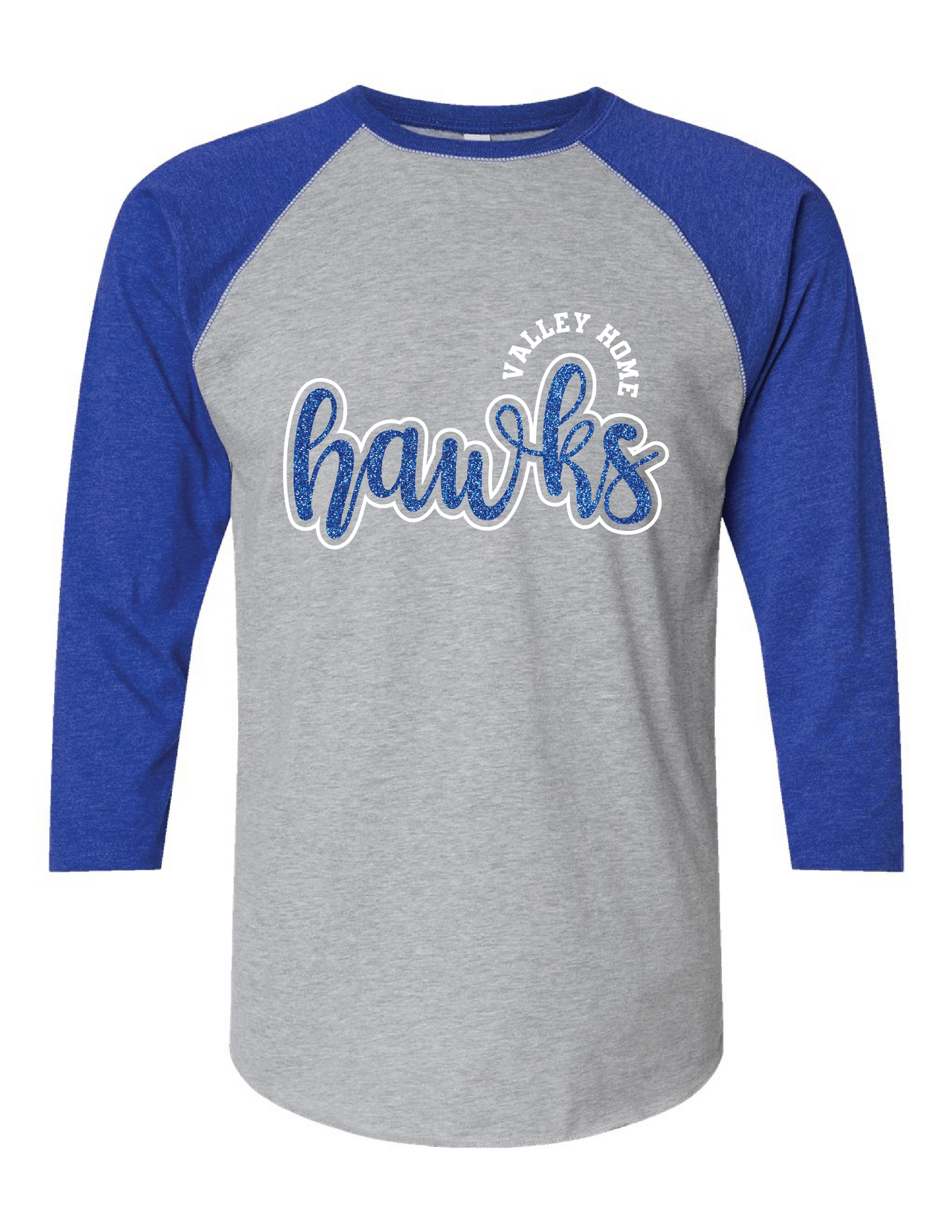 Long Sleeve Baseball Tee (choose your design!)