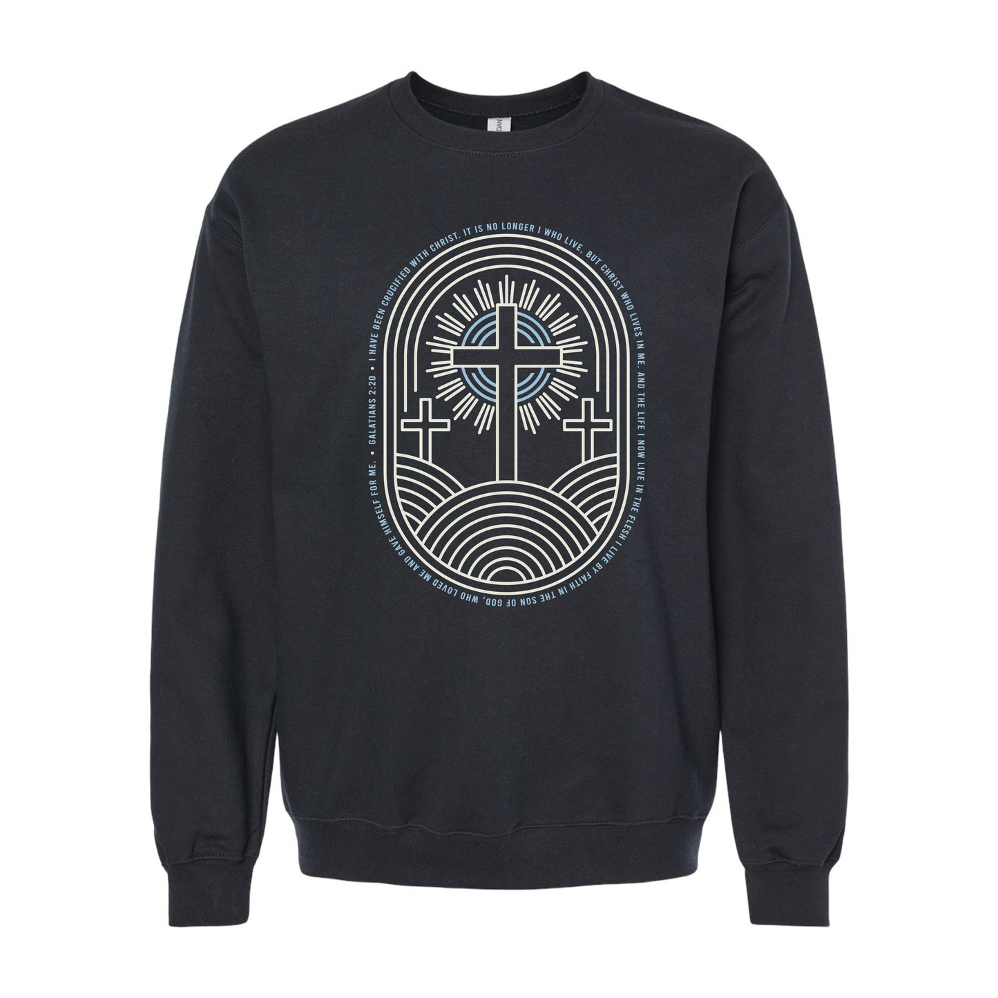 With Christ Crewneck Sweatshirt