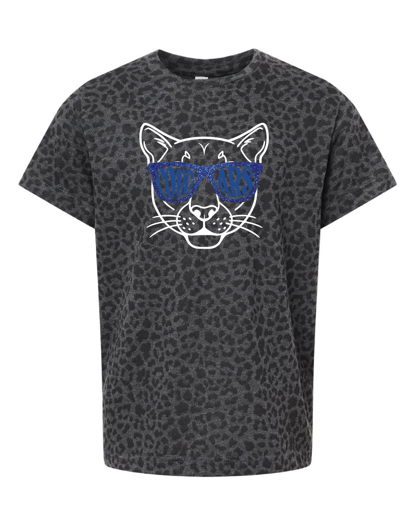 Cougar Glitter Glasses Shirt