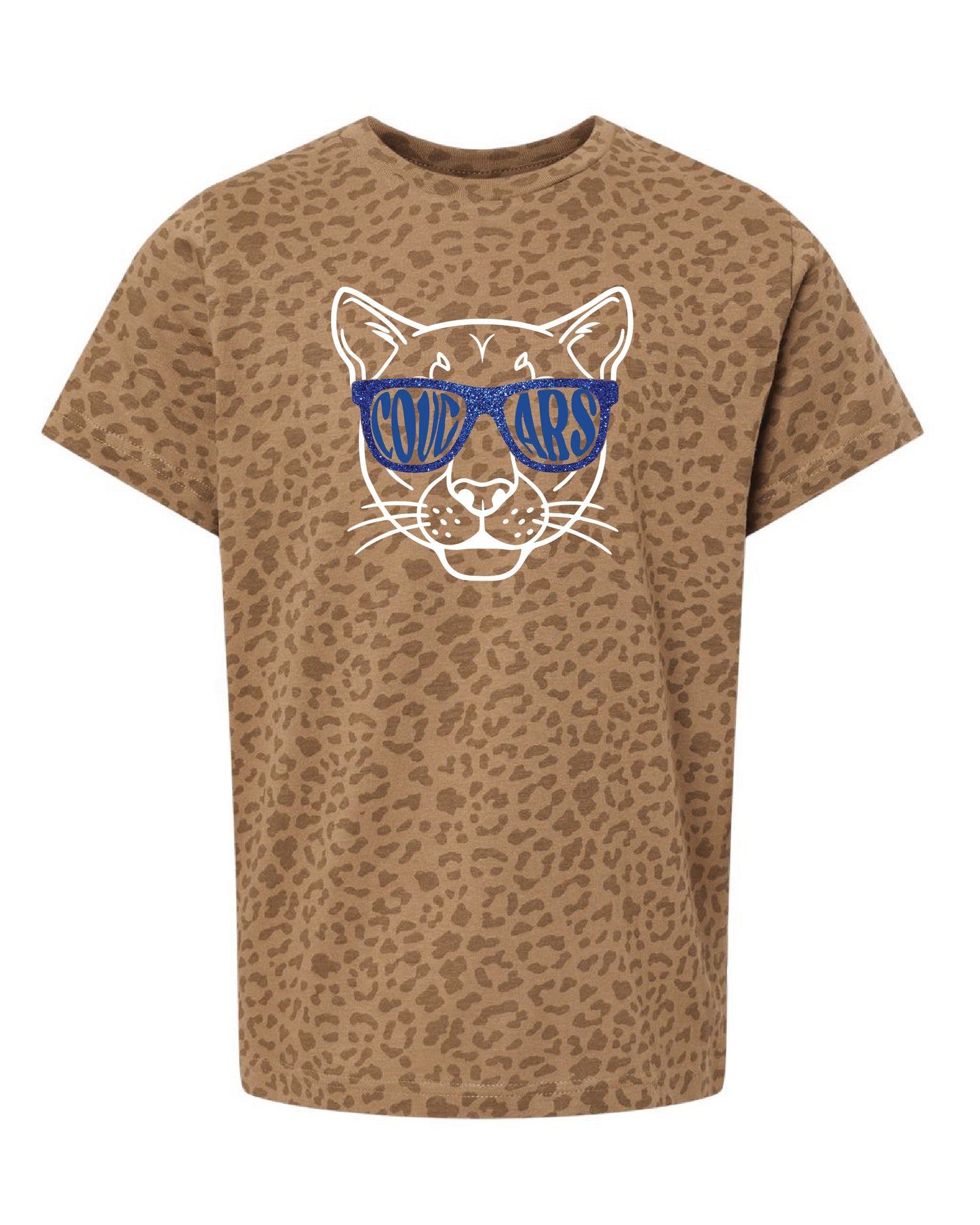 Cougar Glitter Glasses Shirt