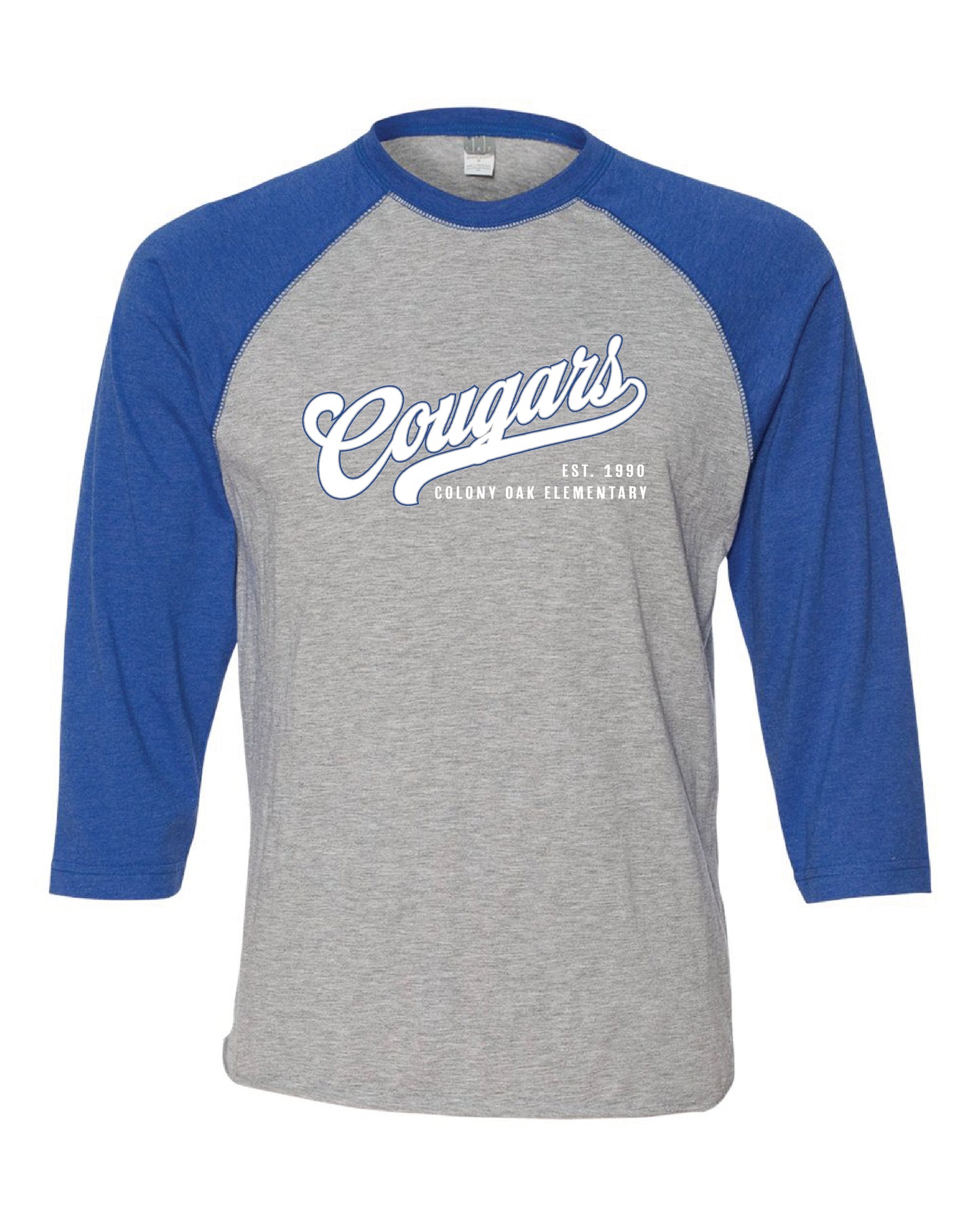 Colony Oak Baseball Style Tee (choose your design)