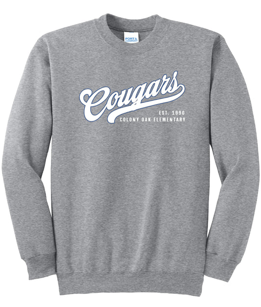 Vintage Cougars Crewneck Sweatshirt