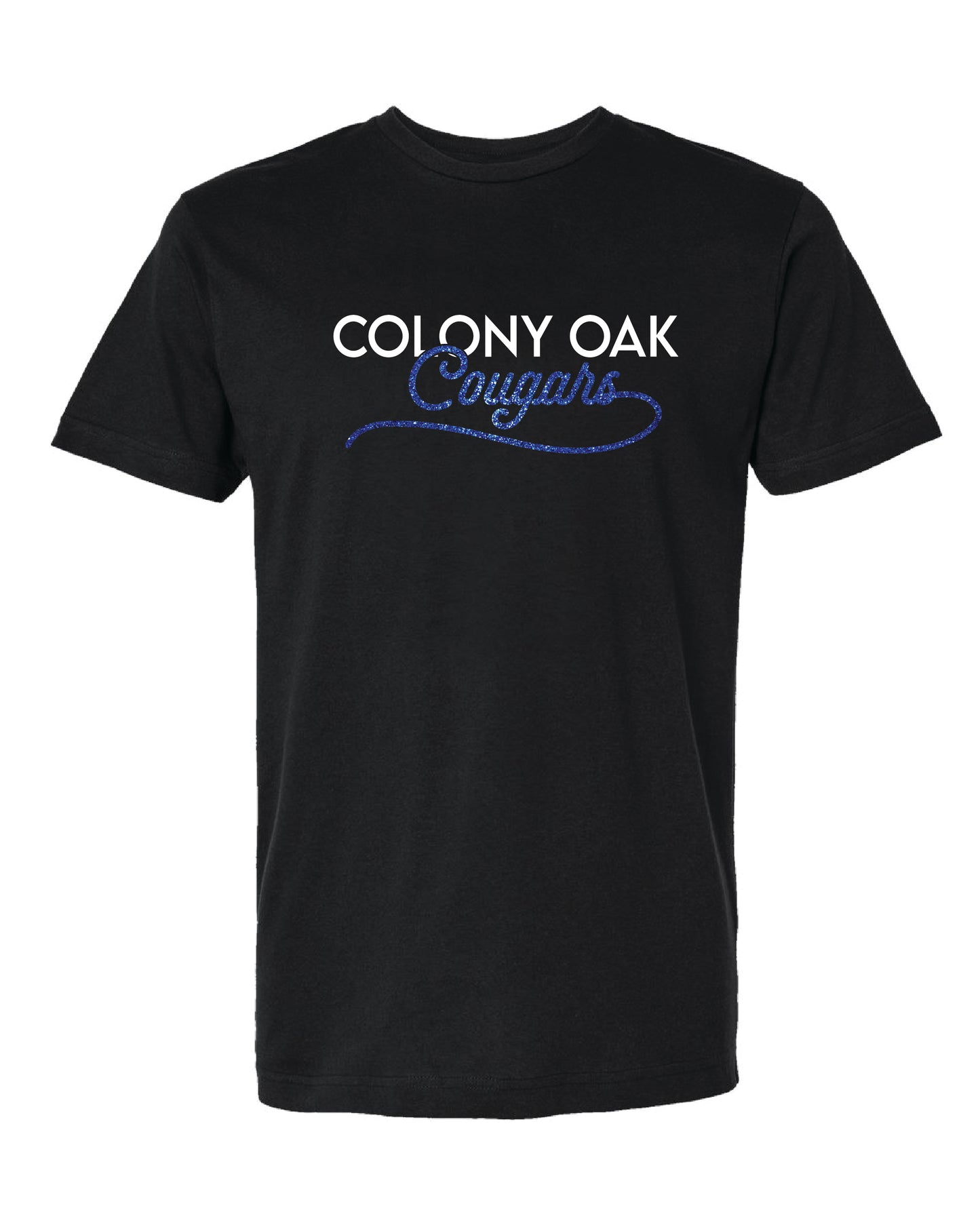 Glitter Script Cougars Shirt