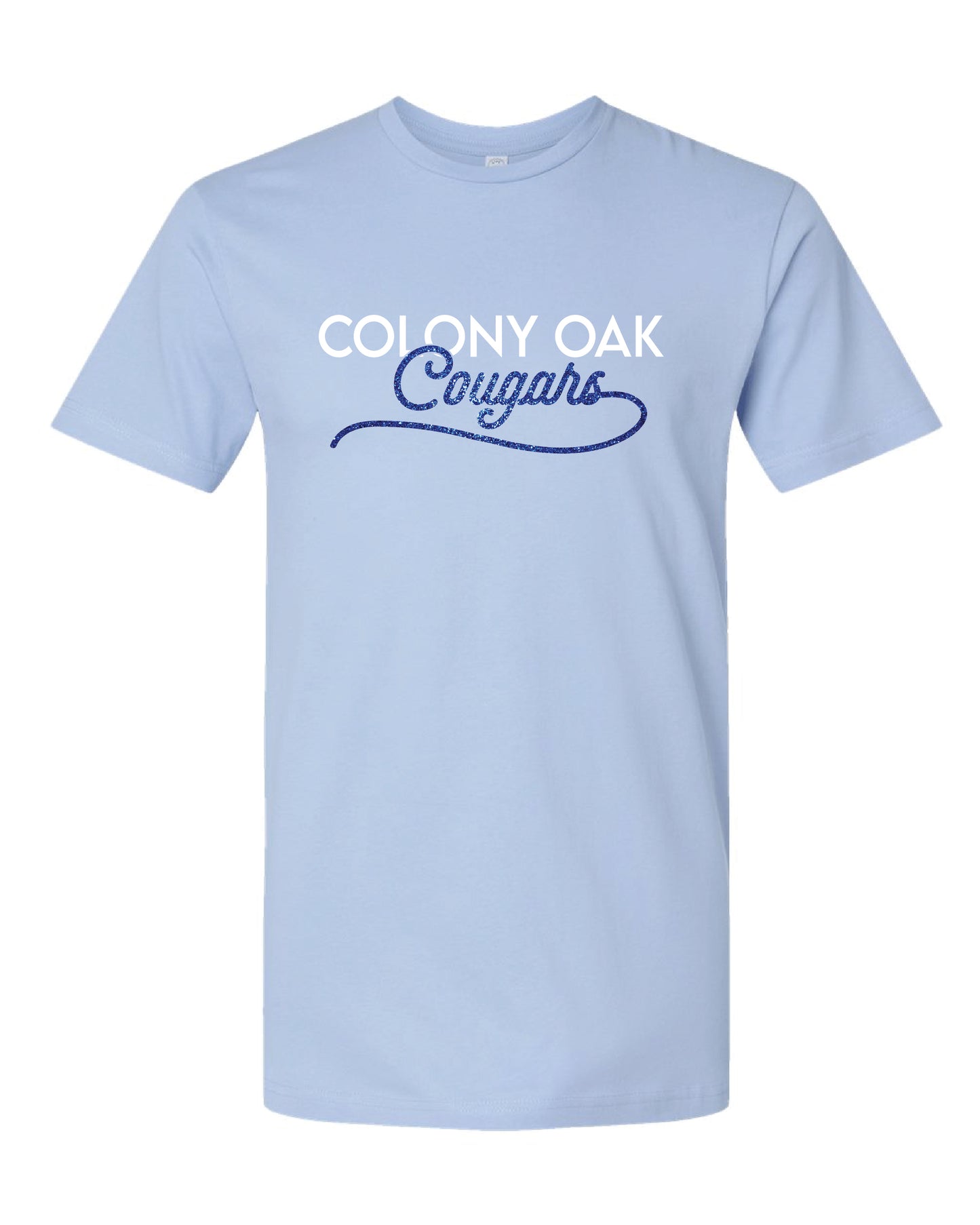 Glitter Script Cougars Shirt