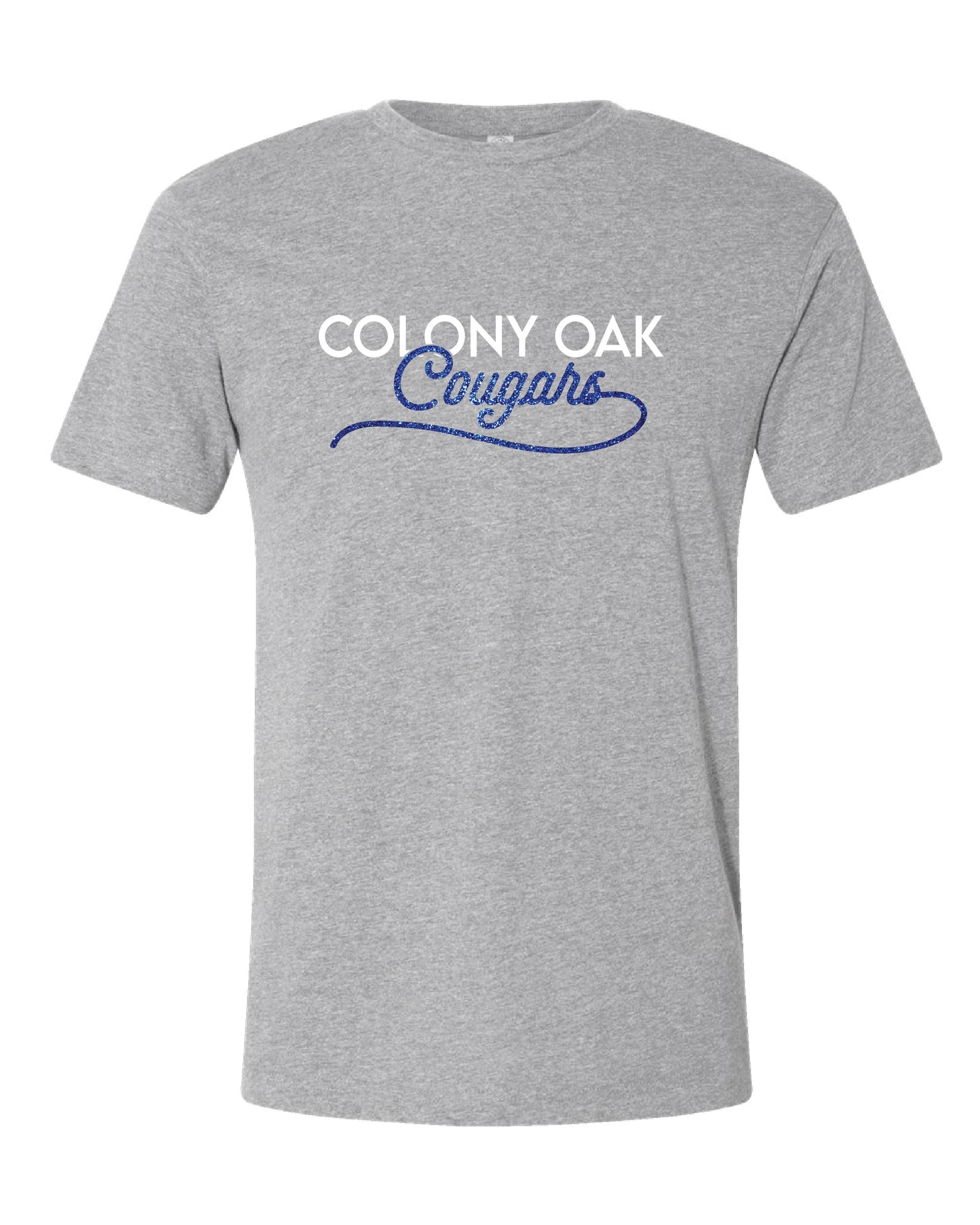 Glitter Script Cougars Shirt