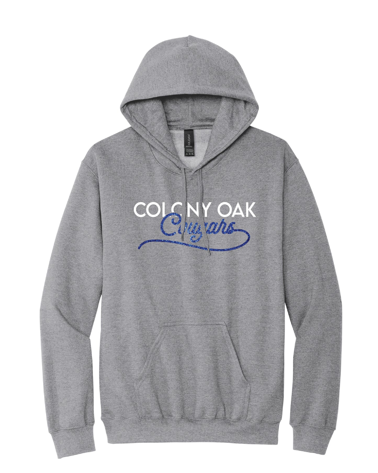 Glitter Script Cougars Hoodie