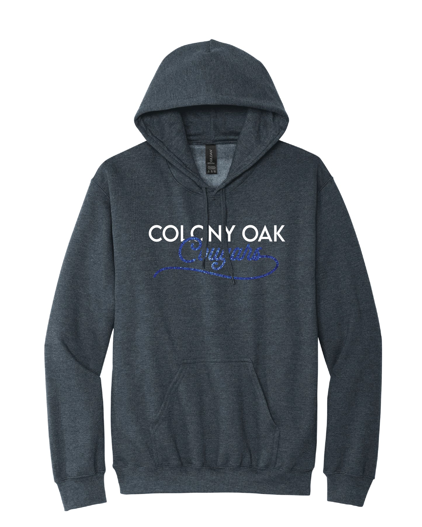 Glitter Script Cougars Hoodie