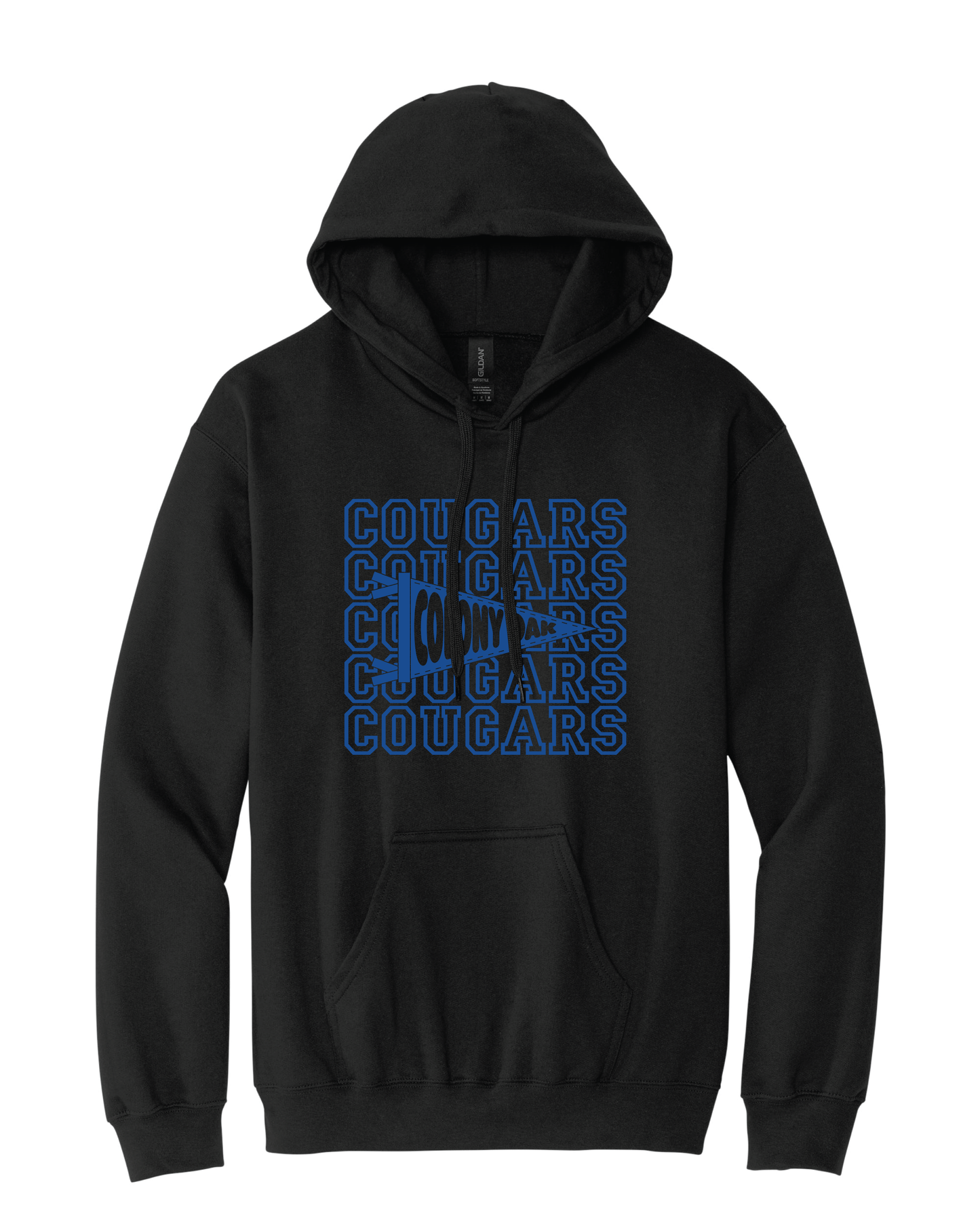 Cougar Pennant Flag Hoodie
