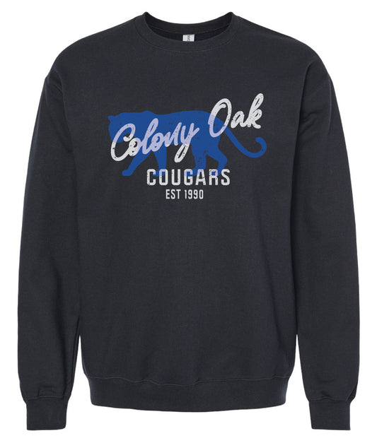 Distressed Colony Oak Crewneck Sweatshirt