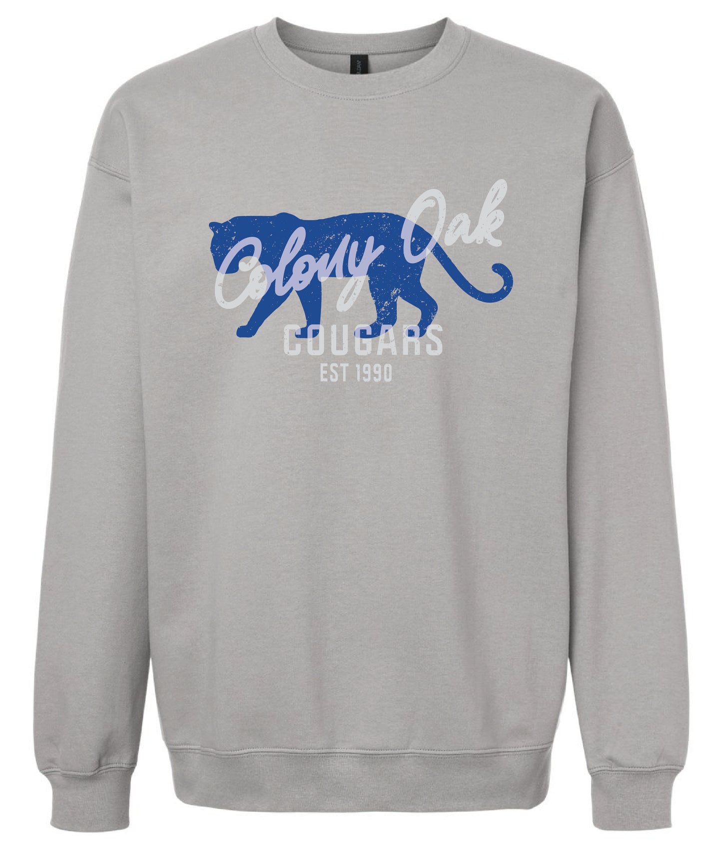 Distressed Colony Oak Crewneck Sweatshirt