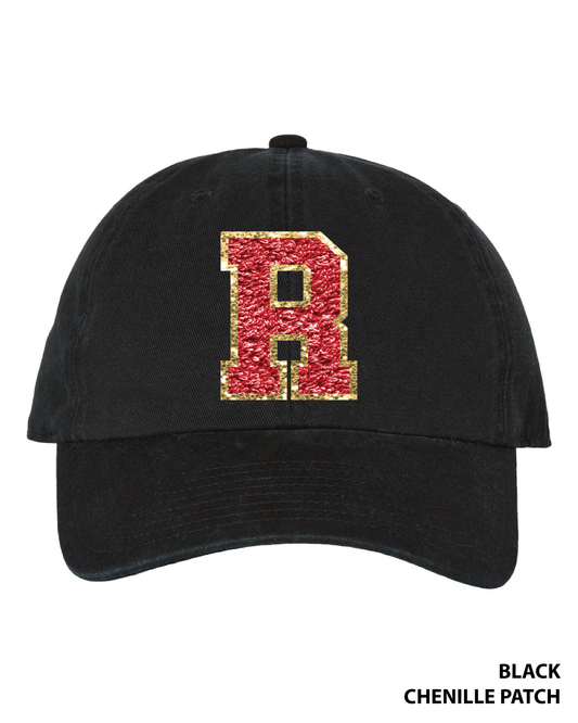 Twill Leather Patch Hat