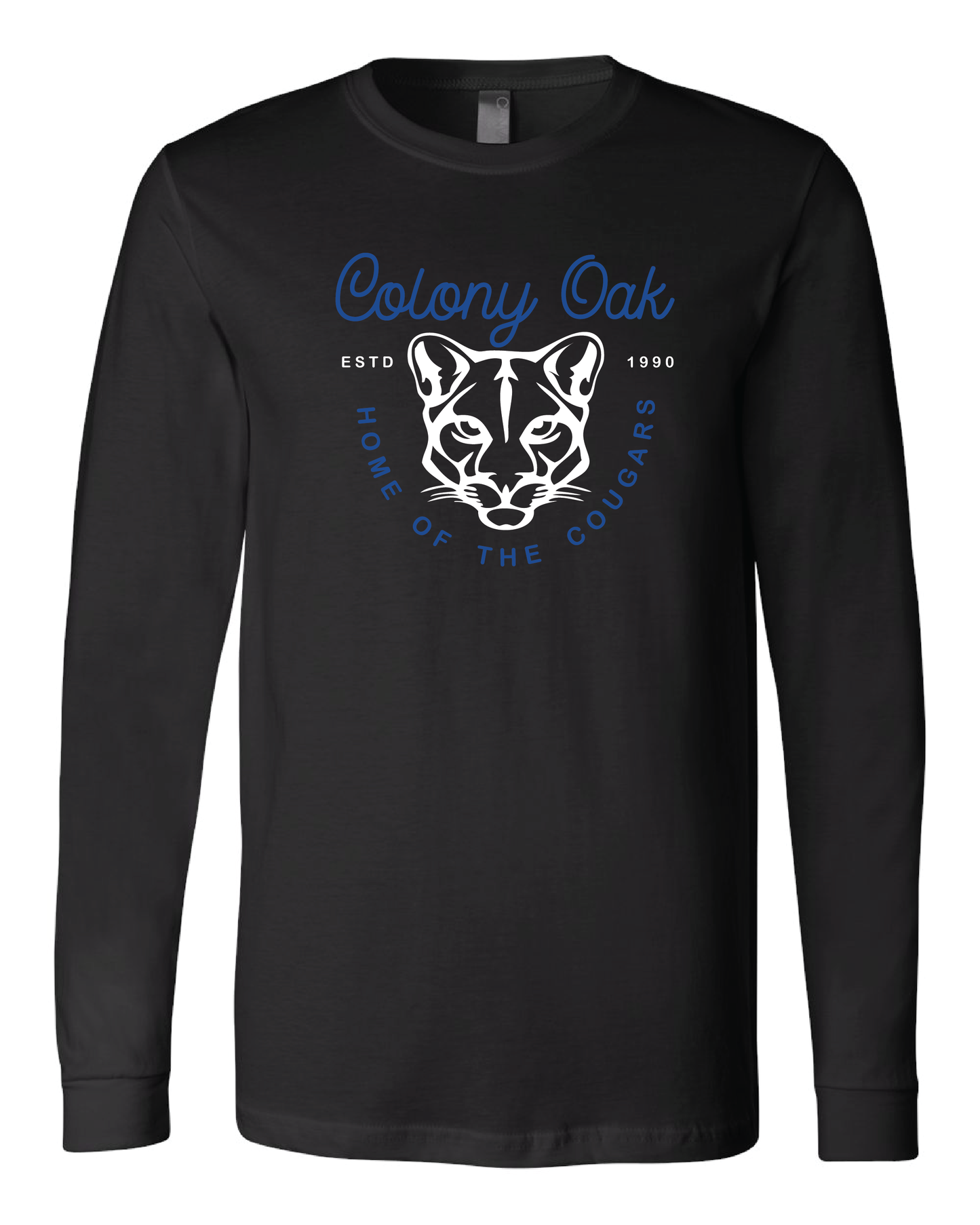 Colony Oak Long Sleeve Tee (choose your logo)
