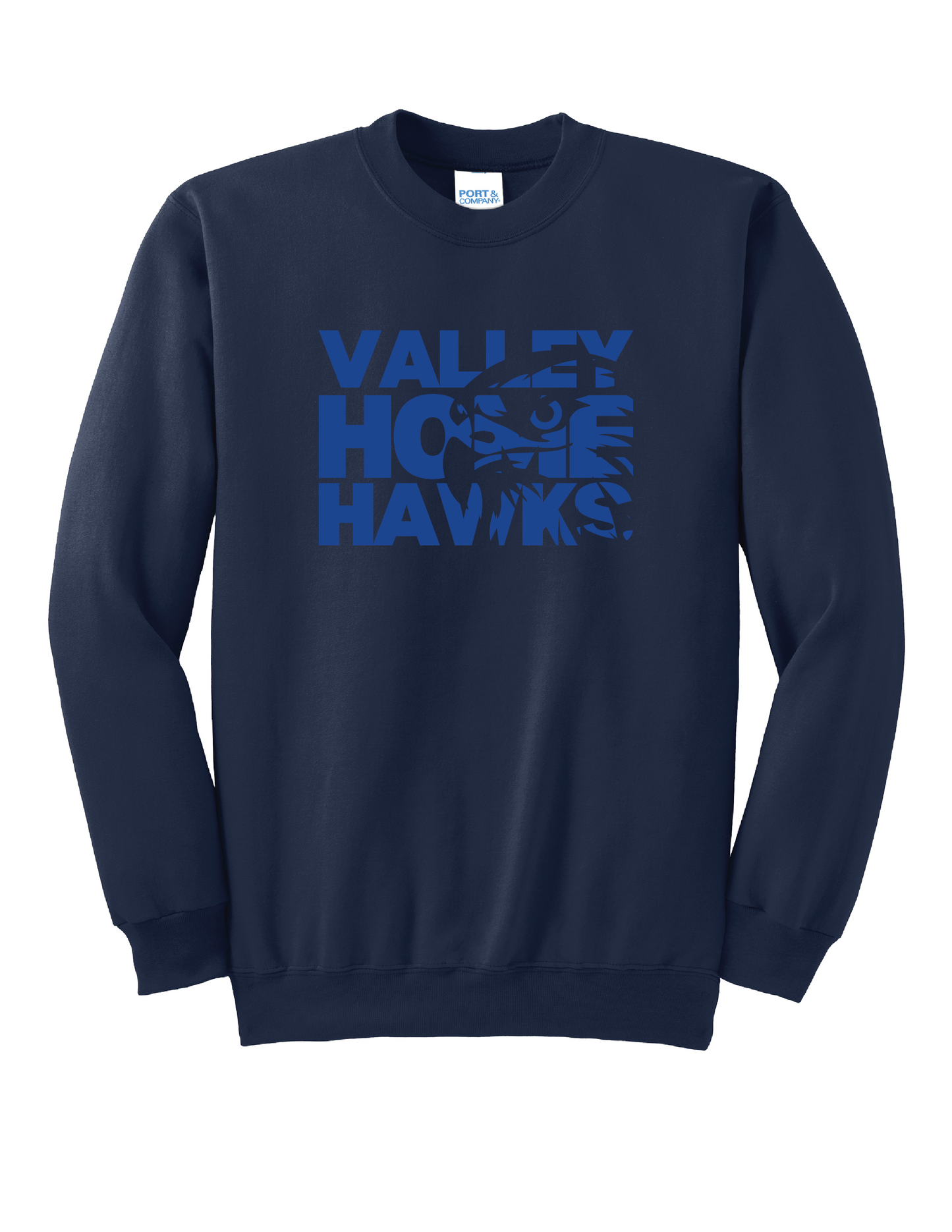 Valley Home Classic Hawks Crewneck