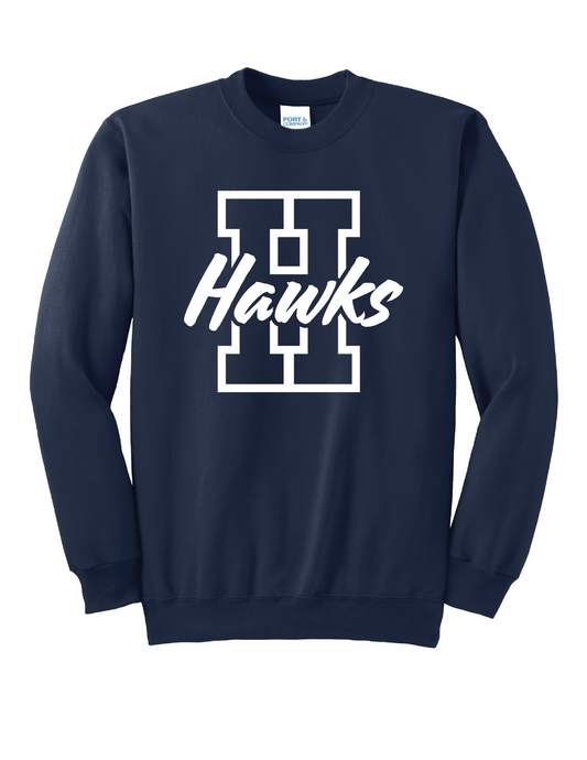 Valley Home Puff Hawks Crewneck
