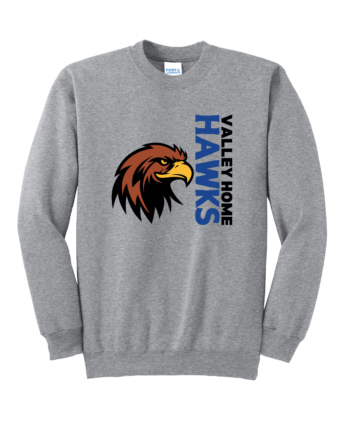 Home of the Hawks Crewneck