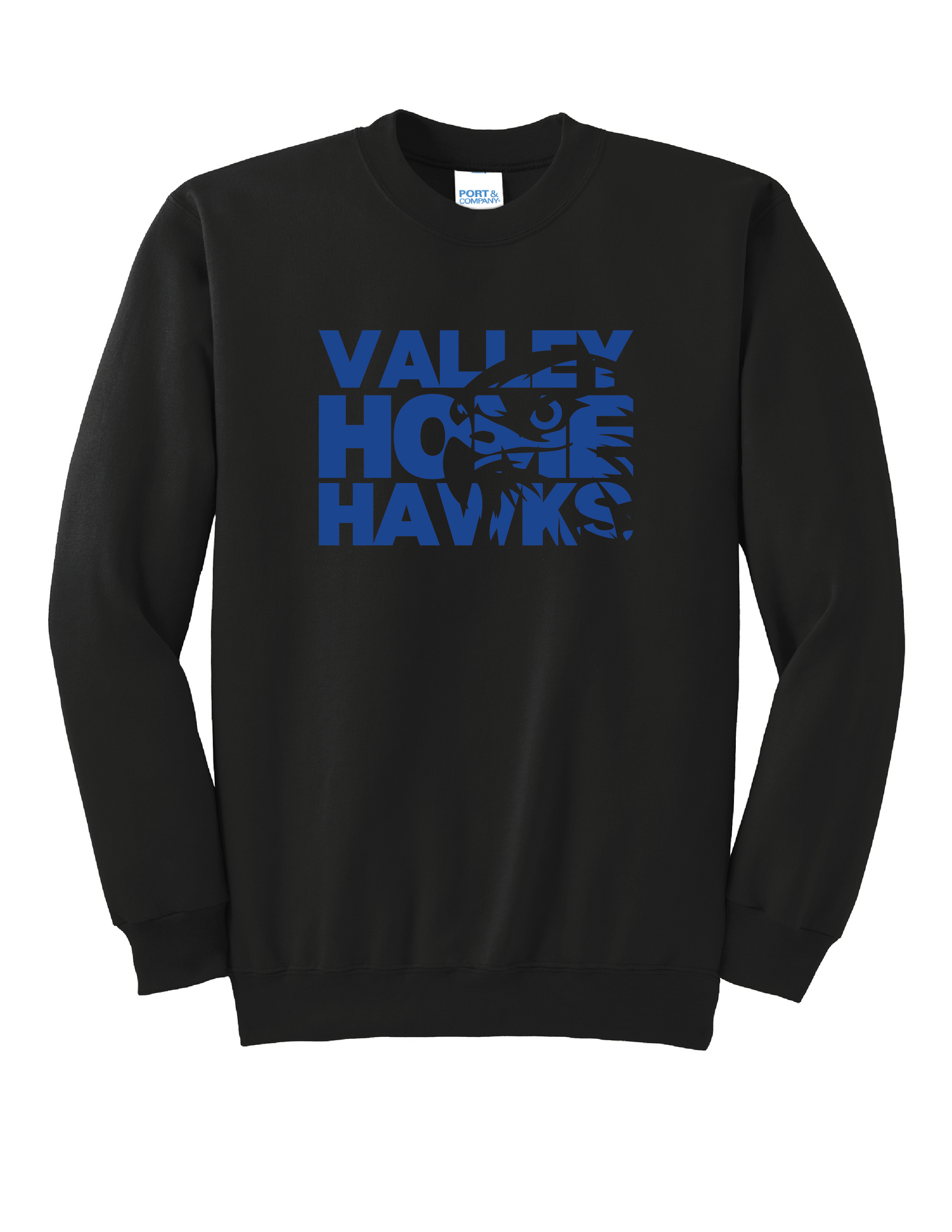 Valley Home Classic Hawks Crewneck