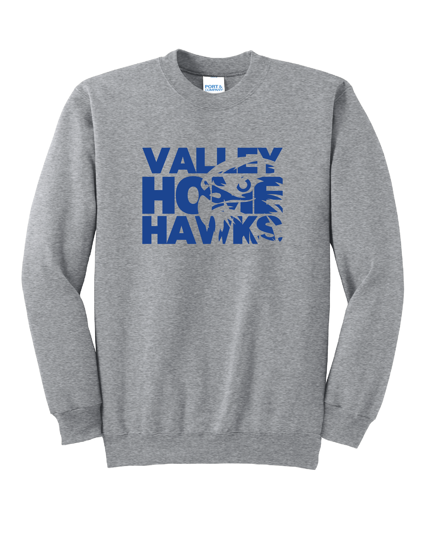 Valley Home Classic Hawks Crewneck