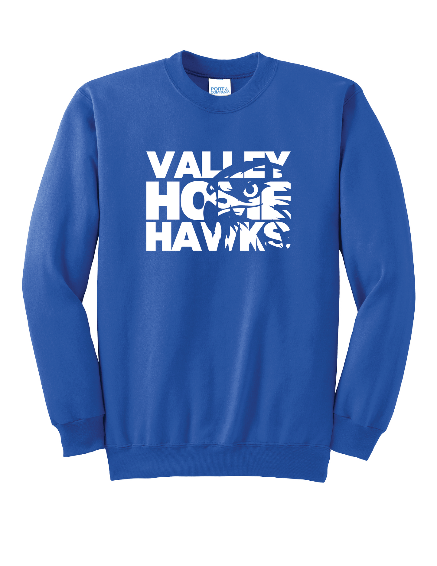 Valley Home Classic Hawks Crewneck
