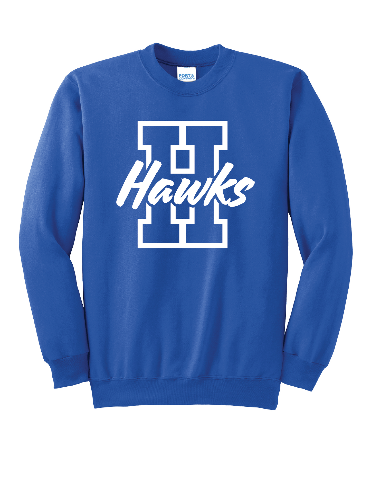 Valley Home Puff Hawks Crewneck