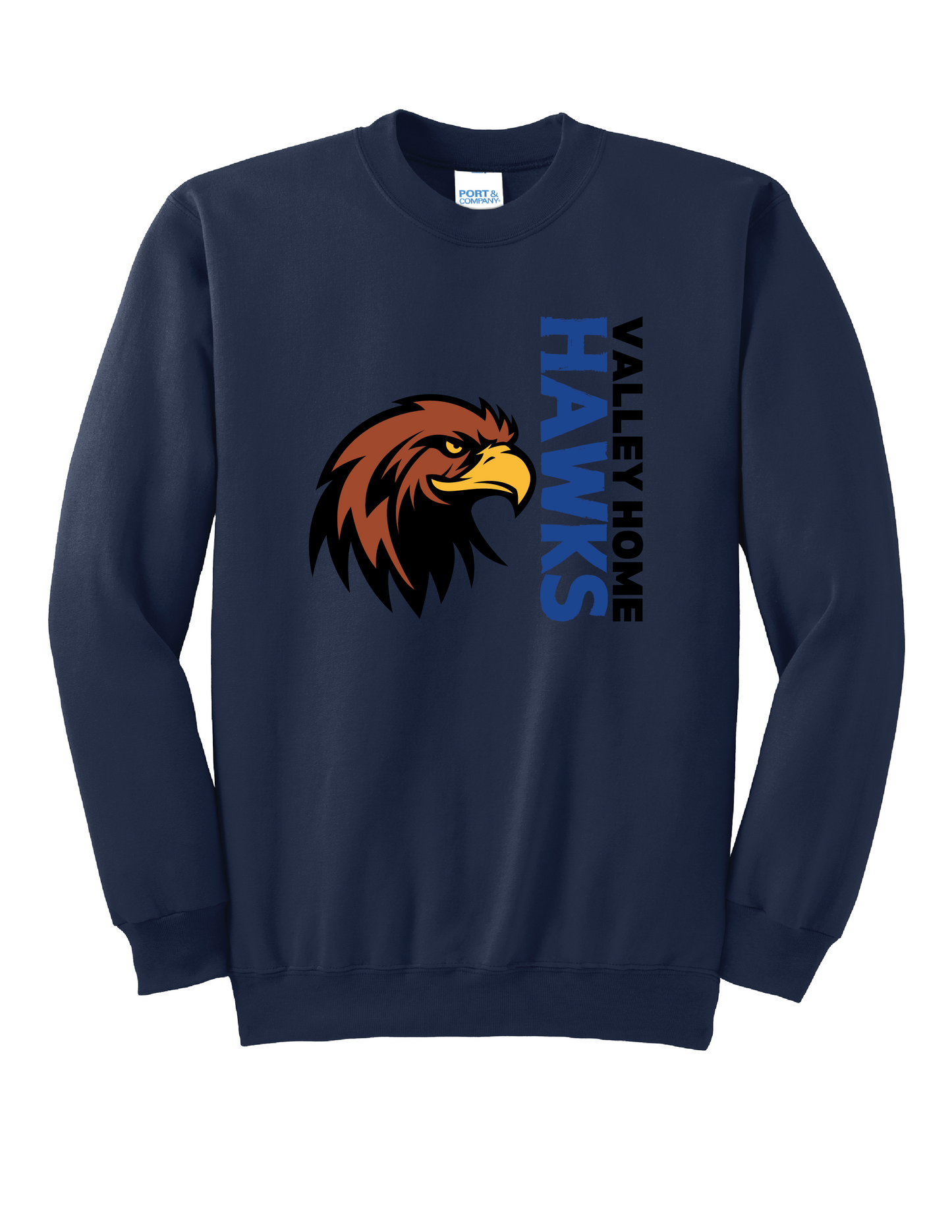Home of the Hawks Crewneck