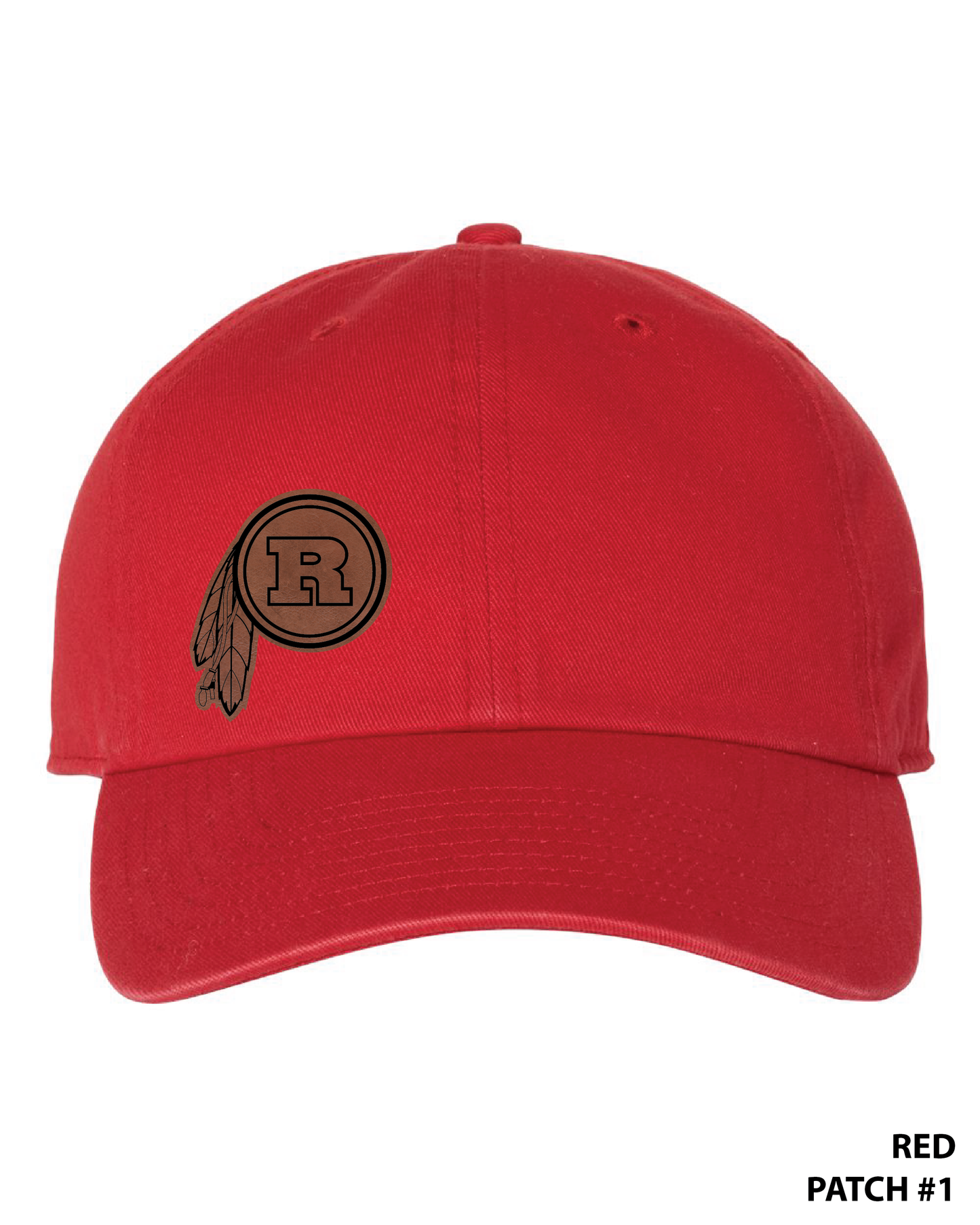 Twill Leather Patch Hat