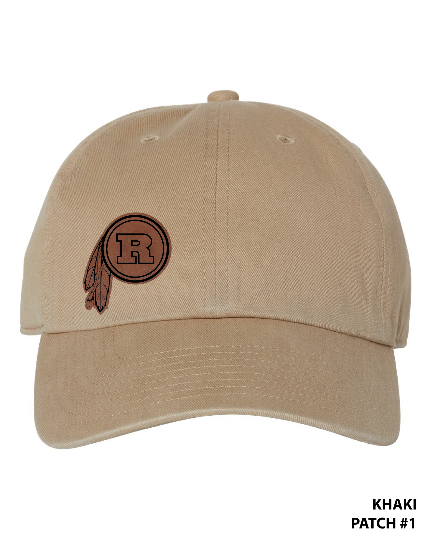Twill Leather Patch Hat