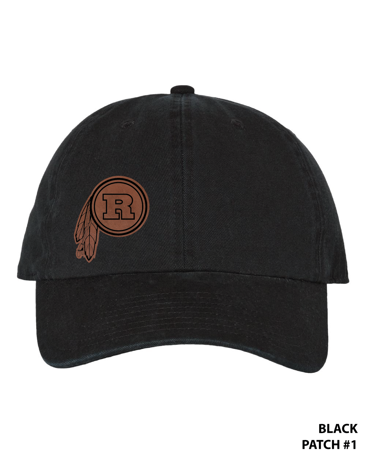Twill Leather Patch Hat