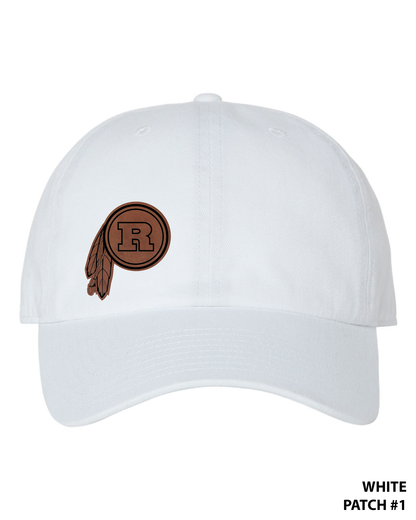 Twill Leather Patch Hat