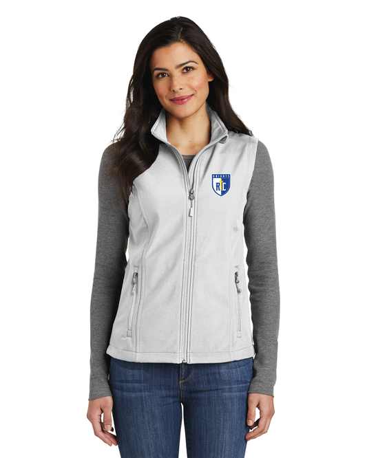 Women's Embroidered Soft Shell Vest