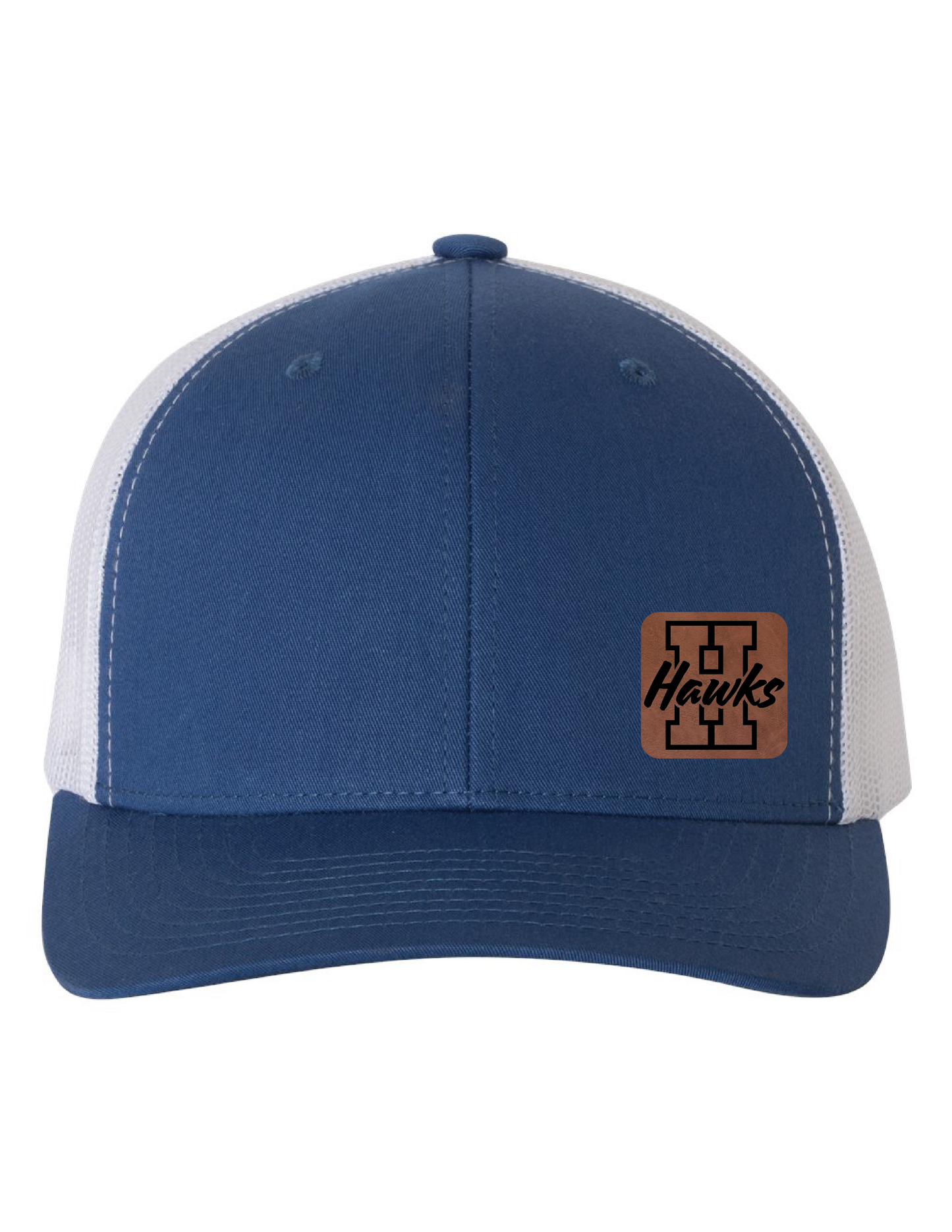 Richardson Leather Patch Snapback Hat