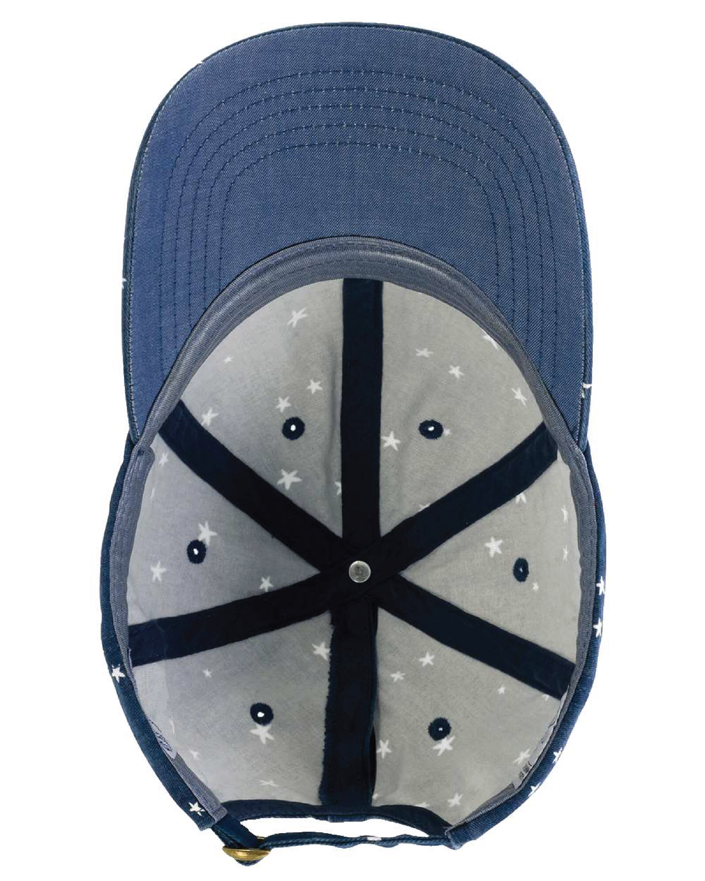 Navy Star Patch Hat